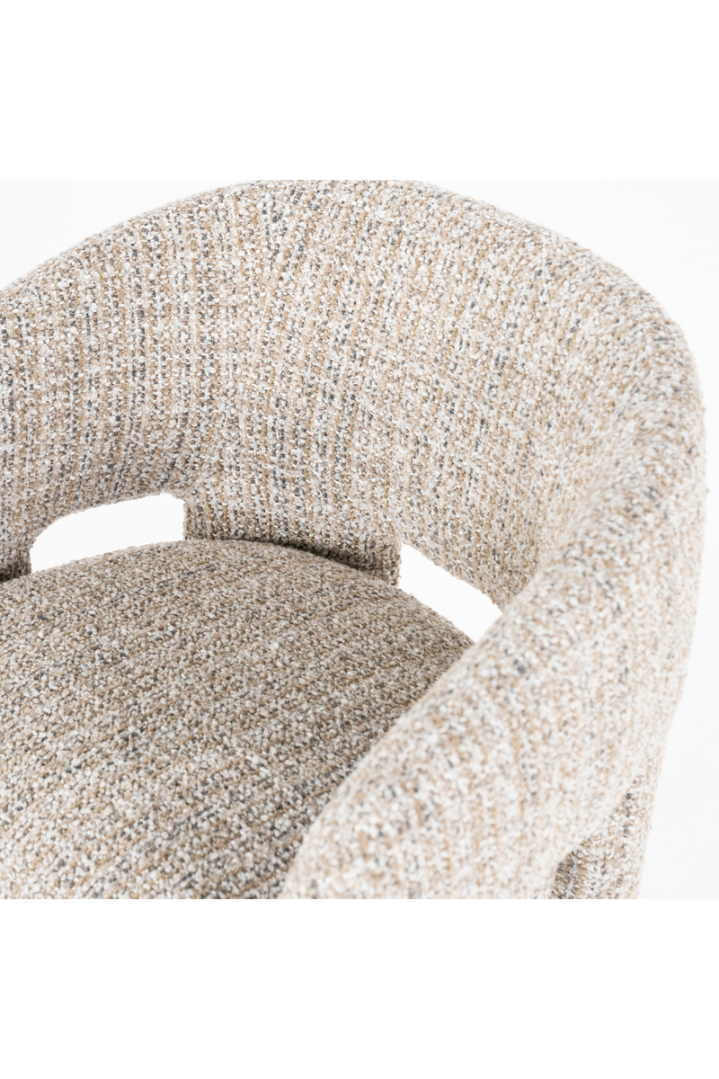 Curved Back Lounge Armchair | Eleonora Hamilton | Dutchfurniture.com