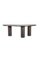 3-Legged Walnut Dining Table | Eleonora Bobbie | Dutchfurniture.com