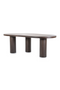 3-Legged Walnut Dining Table | Eleonora Bobbie | Dutchfurniture.com