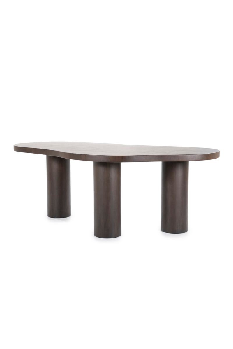 3-Legged Walnut Dining Table | Eleonora Bobbie | Dutchfurniture.com