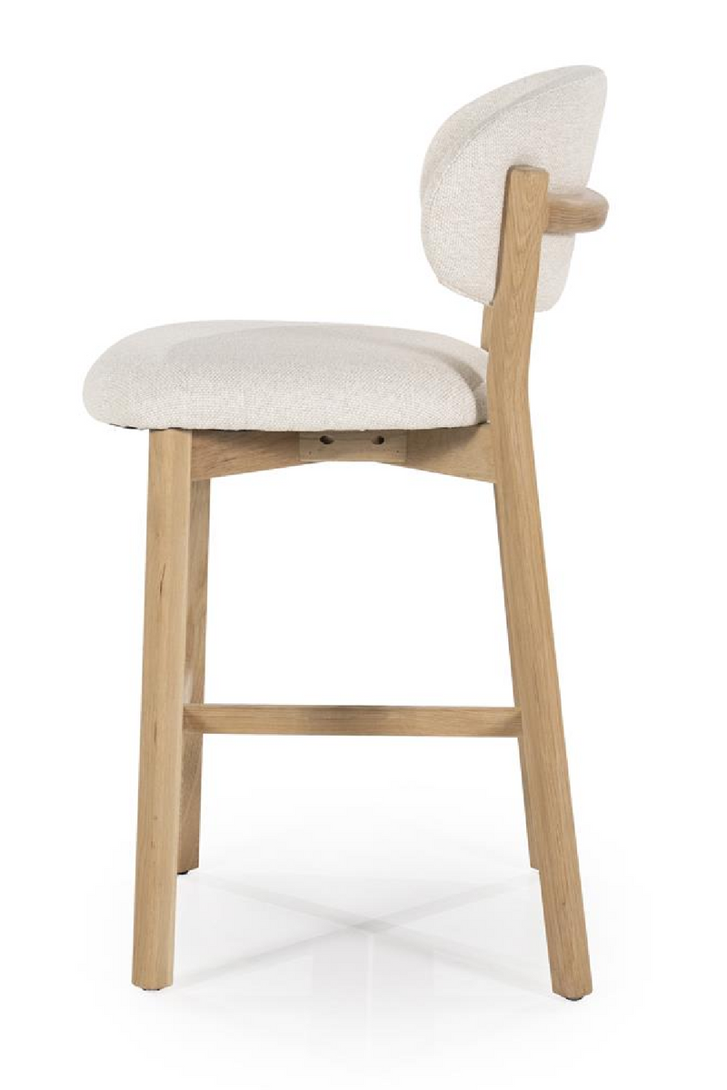 Oak Framed Bar Chair | Eleonora Mikky | Dutchfurniture.com