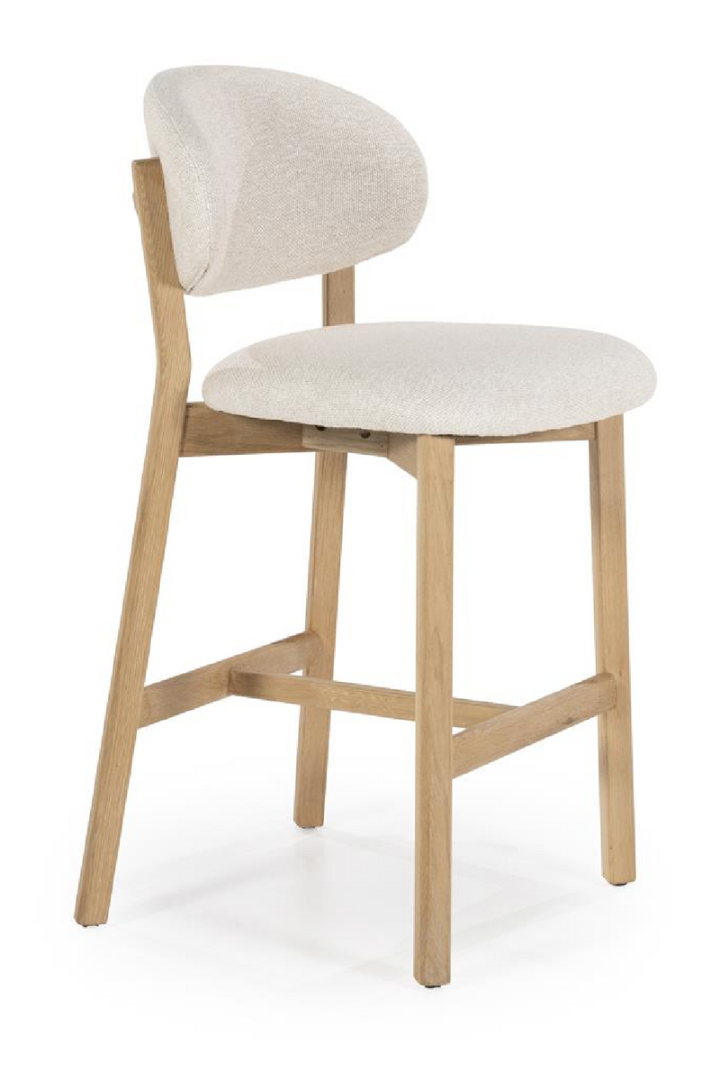 Oak Framed Bar Chair | Eleonora Mikky | Dutchfurniture.com