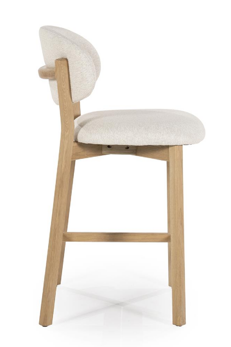 Oak Framed Bar Chair | Eleonora Mikky | Dutchfurniture.com