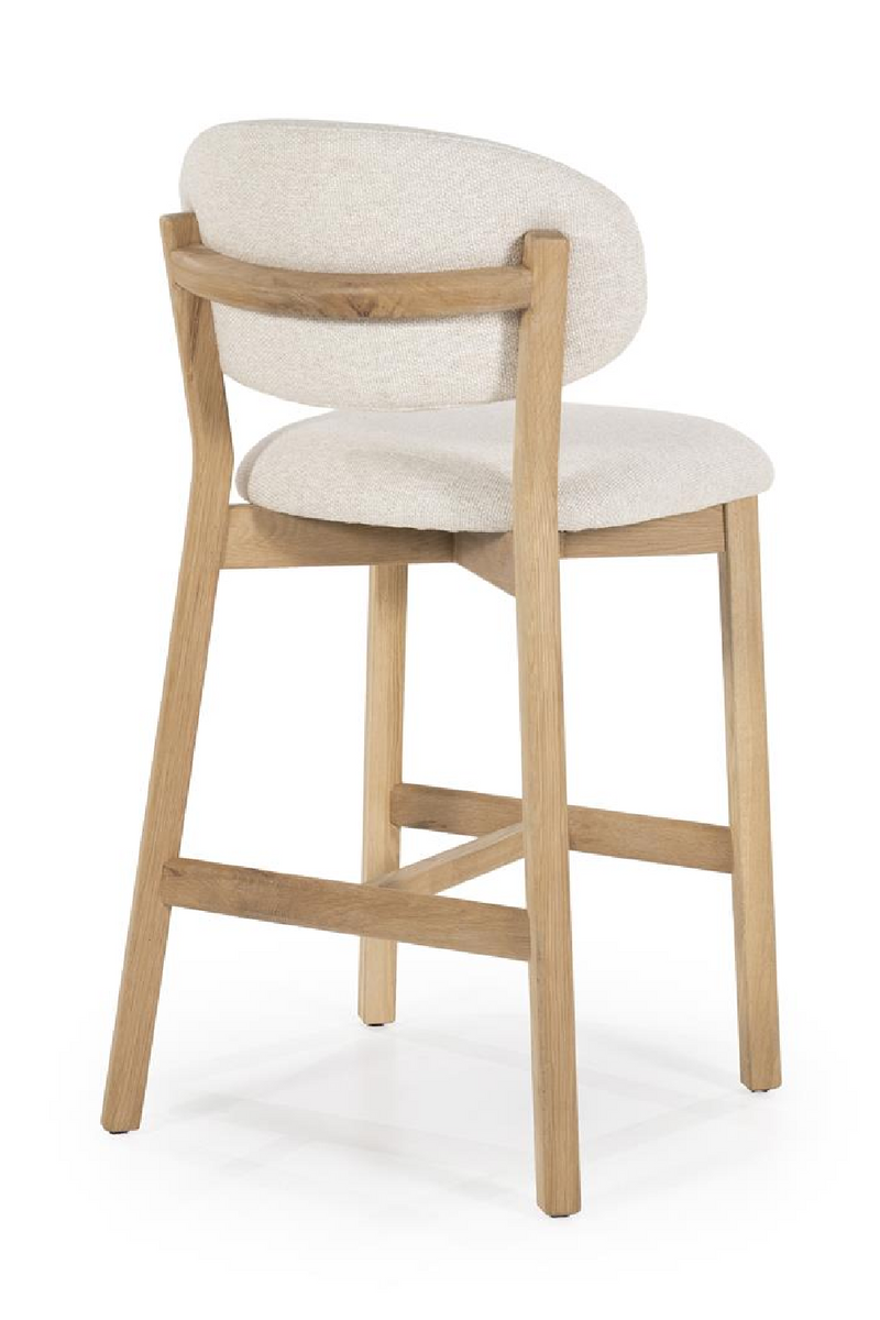 Oak Framed Bar Chair | Eleonora Mikky | Dutchfurniture.com