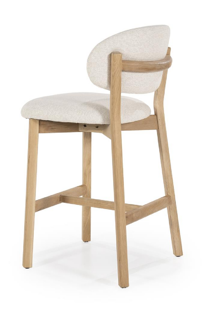 Oak Framed Bar Chair | Eleonora Mikky | Dutchfurniture.com