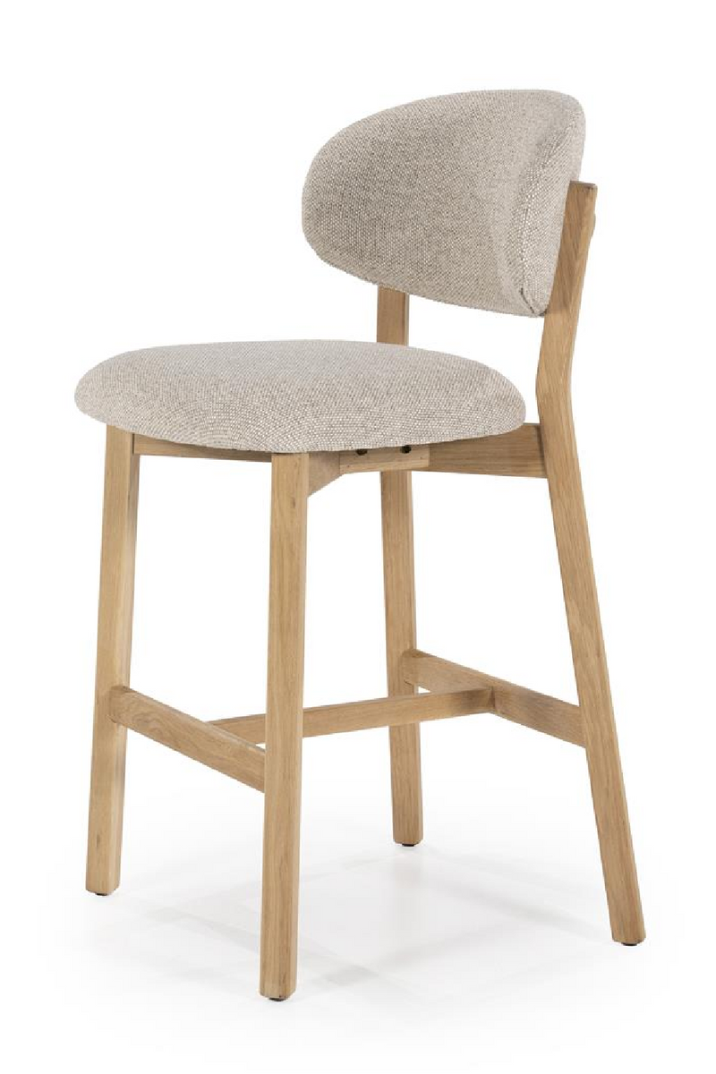 Oak Framed Bar Chair | Eleonora Mikky | Dutchfurniture.com