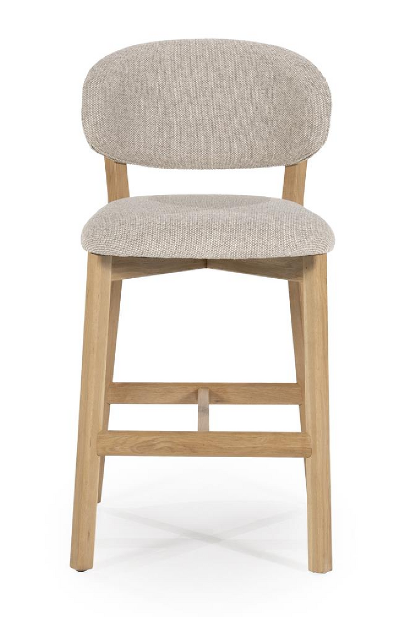 Oak Framed Bar Chair | Eleonora Mikky | Dutchfurniture.com