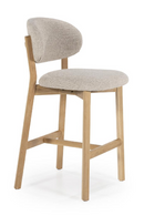 Oak Framed Bar Chair | Eleonora Mikky | Dutchfurniture.com