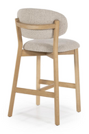 Oak Framed Bar Chair | Eleonora Mikky | Dutchfurniture.com