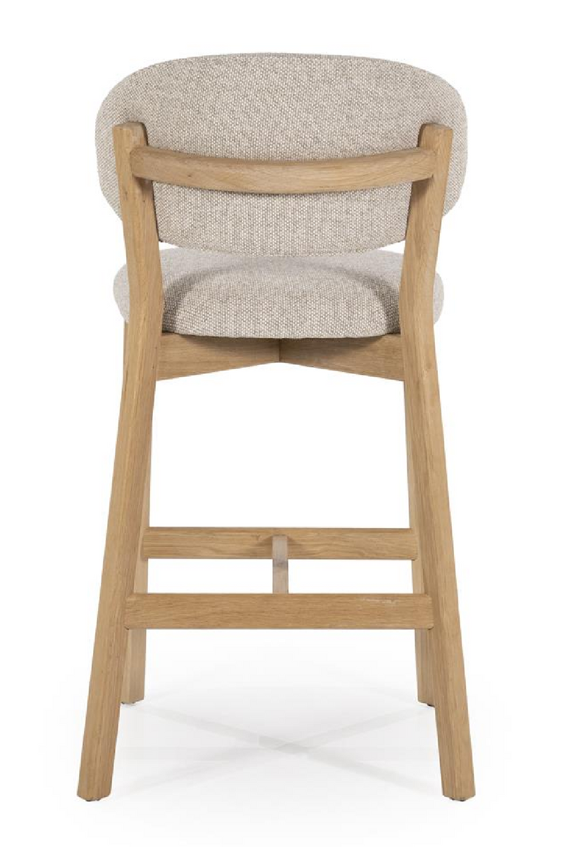 Oak Framed Bar Chair | Eleonora Mikky | Dutchfurniture.com