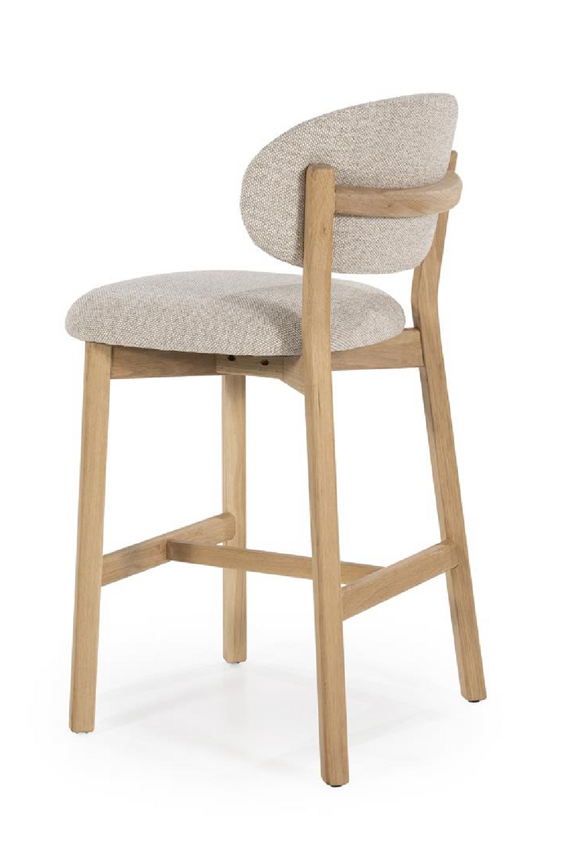 Oak Framed Bar Chair | Eleonora Mikky | Dutchfurniture.com