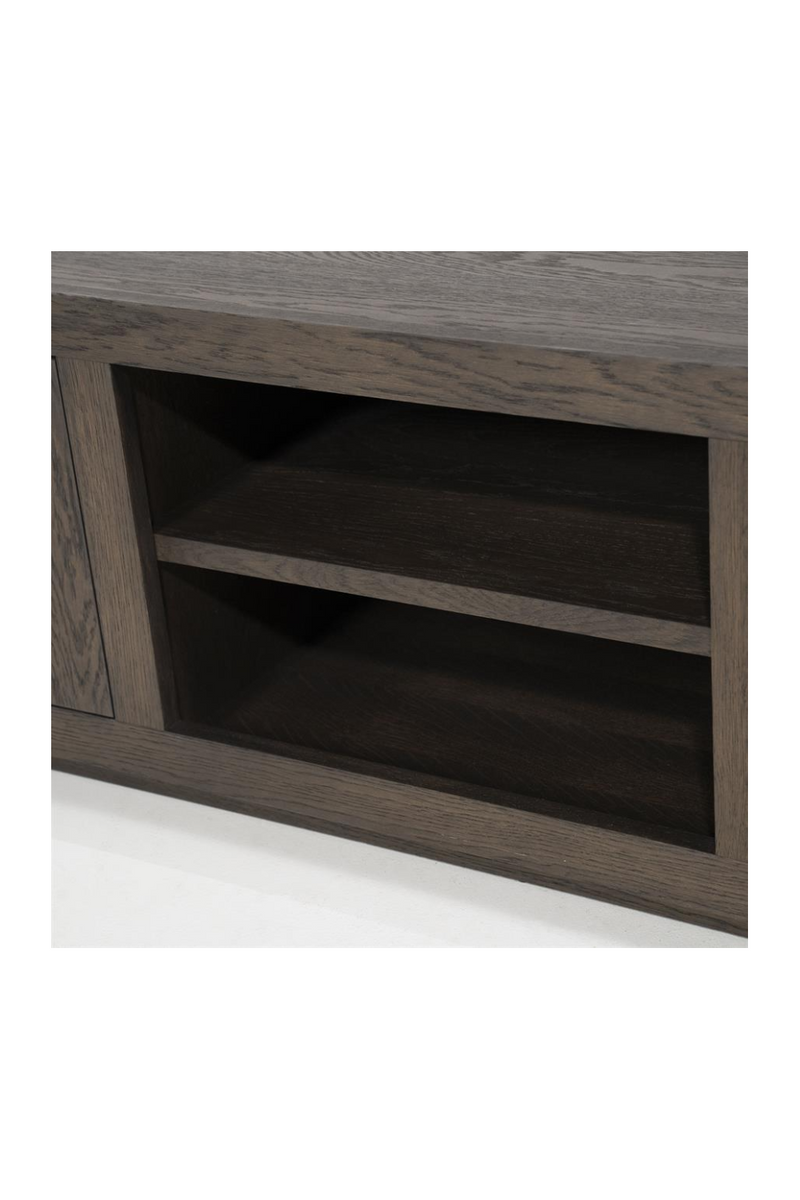 Oak 2-Door TV Cabinet | Eleonora Helsinki | Dutchfurniture.com