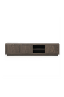 Taupe Oak 3-Door Cabinet | Eleonora Helsinki | Oroatrade.com