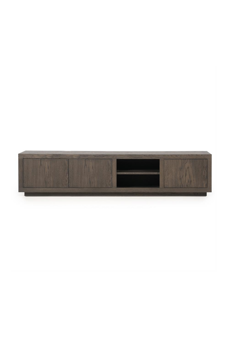 Taupe Oak 3-Door Cabinet | Eleonora Helsinki | Oroatrade.com