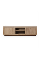 Oak 2-Door TV Cabinet | Eleonora Helsinki | Dutchfurniture.com