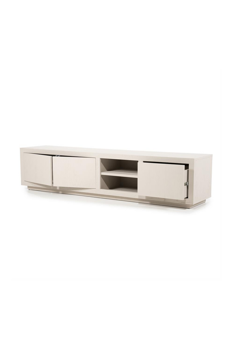 Taupe Oak 3-Door Cabinet | Eleonora Helsinki | Oroatrade.com