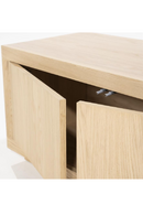 Taupe Oak 3-Door Cabinet | Eleonora Helsinki | Oroatrade.com