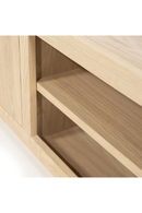 Taupe Oak 3-Door Cabinet | Eleonora Helsinki | Oroatrade.com