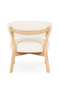 Oak Framed Accent Chair | Eleonora Mikky | Oroatrade.com
