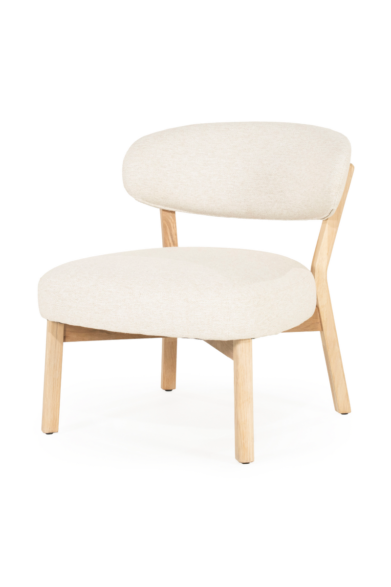 Oak Framed Accent Chair | Eleonora Mikky | Oroatrade.com