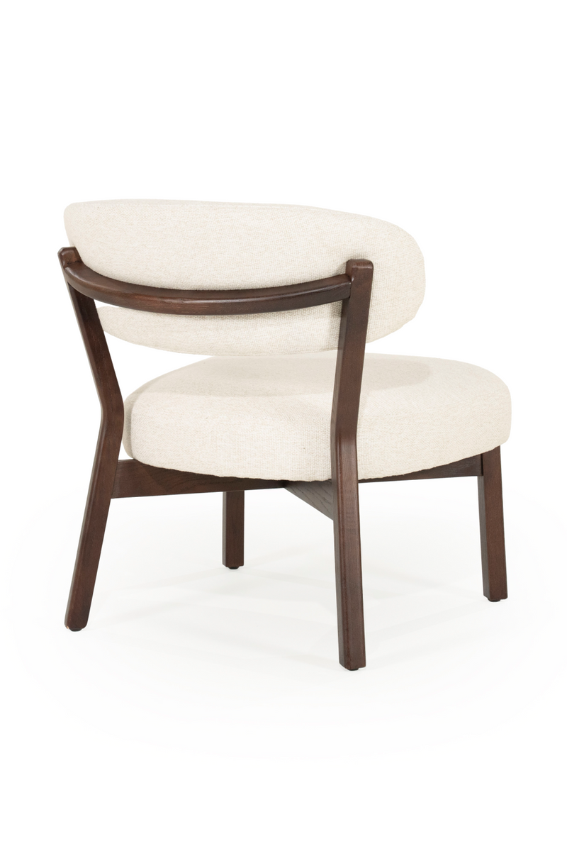 Brown Oak Accent Chair | Eleonora Mikky | Oroatrade.com
