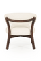 Brown Oak Accent Chair | Eleonora Mikky | Oroatrade.com
