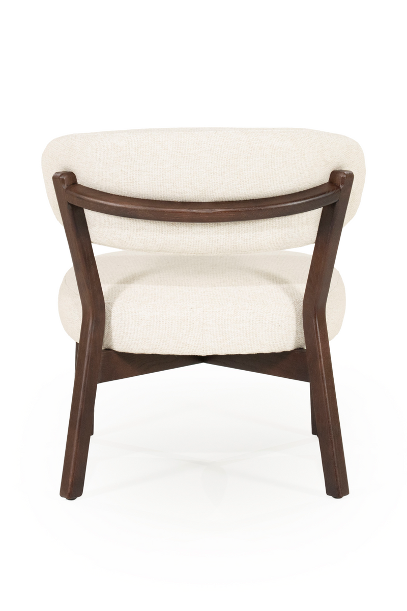 Brown Oak Accent Chair | Eleonora Mikky | Oroatrade.com