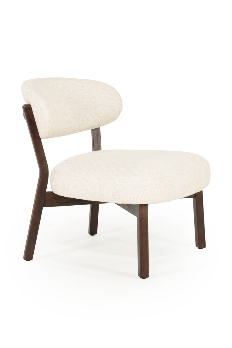 Brown Oak Accent Chair | Eleonora Mikky | Oroatrade.com