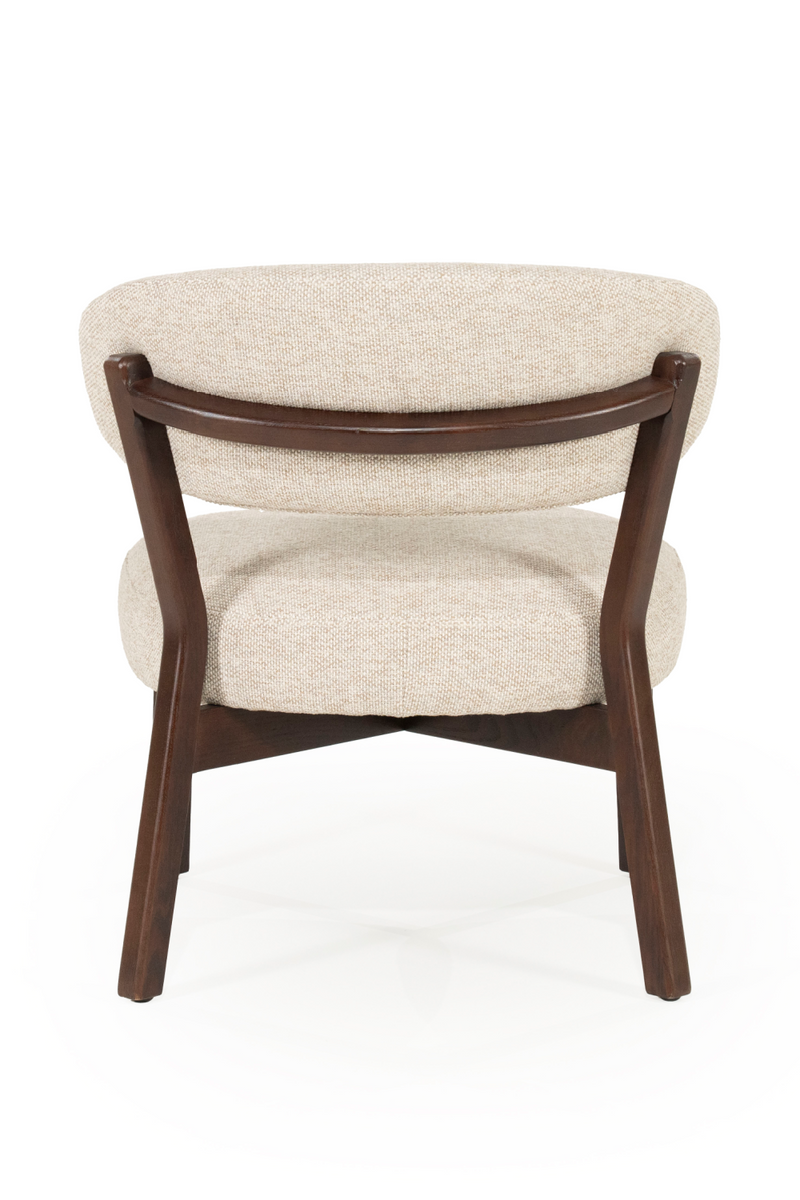 Brown Oak Accent Chair | Eleonora Mikky | Oroatrade.com