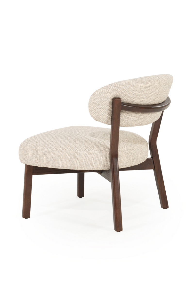 Brown Oak Accent Chair | Eleonora Mikky | Oroatrade.com
