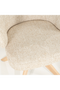 Oak Base Swivel Armchair | Eleonora Connor | Dutchfurniture.com