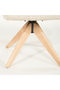Oak Base Swivel Armchair | Eleonora Connor | Dutchfurniture.com