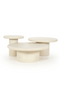 White Round Pedestal Side Table | Eleonora Jade | Dutchfurniture.com