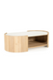 Oval White Marble Coffee Table | Eleonora Don | Dutchfurniture.com