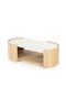 Oval White Marble Coffee Table | Eleonora Don | Dutchfurniture.com