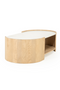 Oval White Marble Coffee Table | Eleonora Don | Dutchfurniture.com