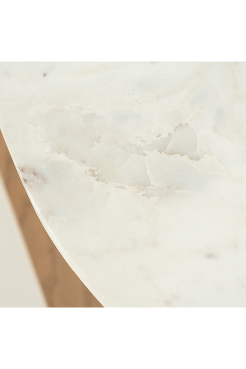 Oval White Marble Coffee Table | Eleonora Don | Dutchfurniture.com