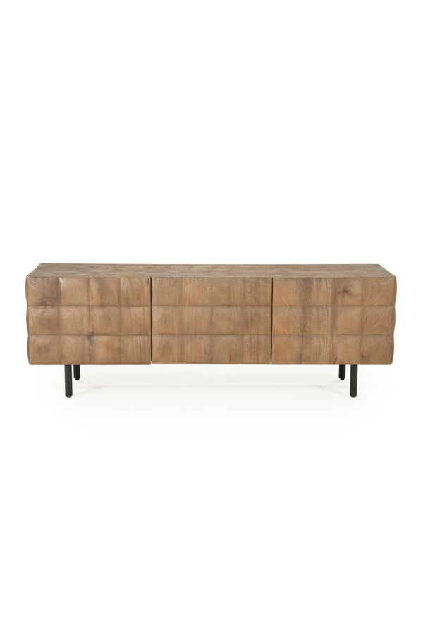 Carved Mango Wood TV Cabinet | Eleonora Felix | Dutchfurniture.com