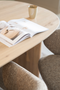 Oak Scandinavian Dining Table L | Eleonora Dex | Dutchfurniture.com