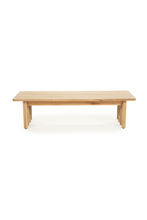 Rectangular Oak Coffee Table L | Eleonora Jake | Dutchfurniture.com