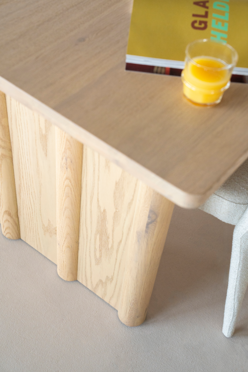 Rectangular Oak Dining Table M | Eleonora Jake | Dutchfurniture.com