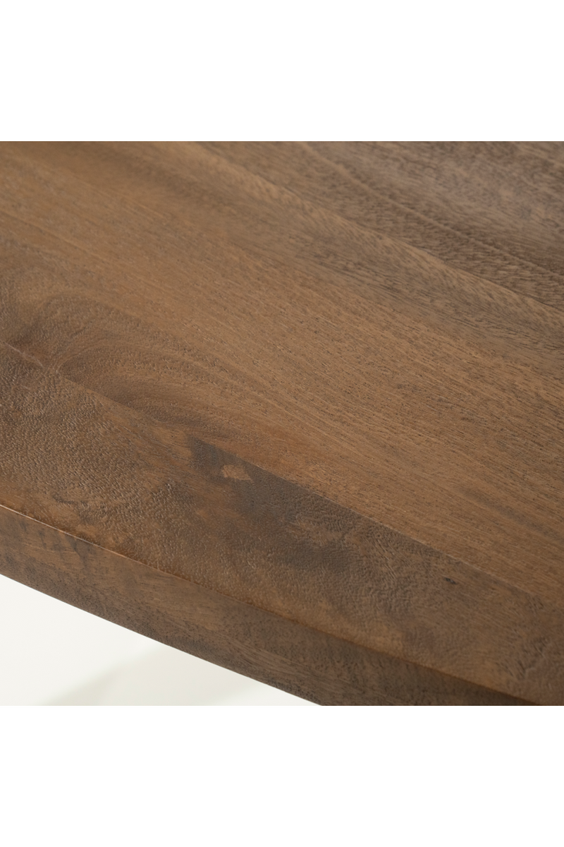 Brushed Mango Wood Dining Table | Eleonora Taylor | Dutchfurniture.com