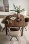 Brushed Mango Wood Dining Table | Eleonora Taylor | Dutchfurniture.com
