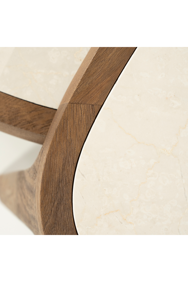 White Marble Top Coffee Table | Eleonora Fred | Dutchfurniture.com