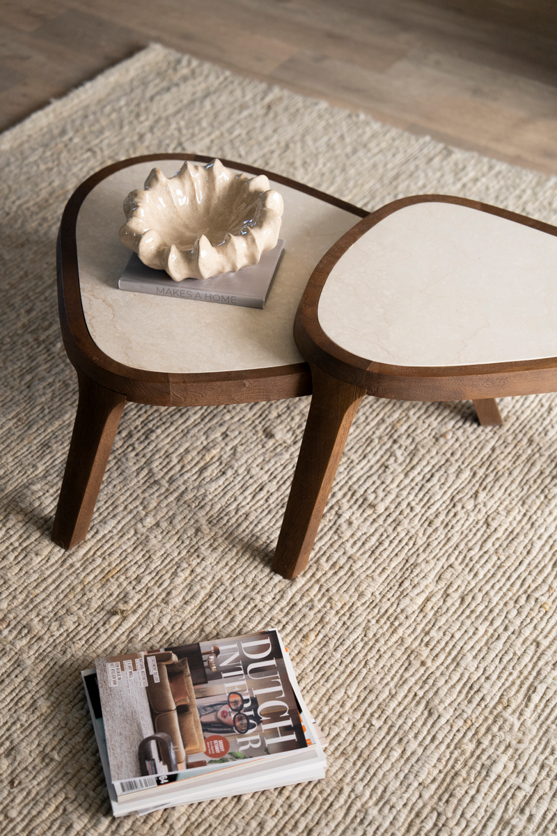 White Marble Top Coffee Table | Eleonora Fred | Dutchfurniture.com