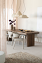 Brushed Mango Wood Dining Table | Eleonora Edward | Dutchfurniture.com