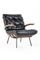 Black Leather Armchair | Eleonora Bastiaan | Dutchfurniture.com