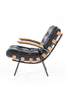 Black Leather Armchair | Eleonora Bastiaan | Dutchfurniture.com
