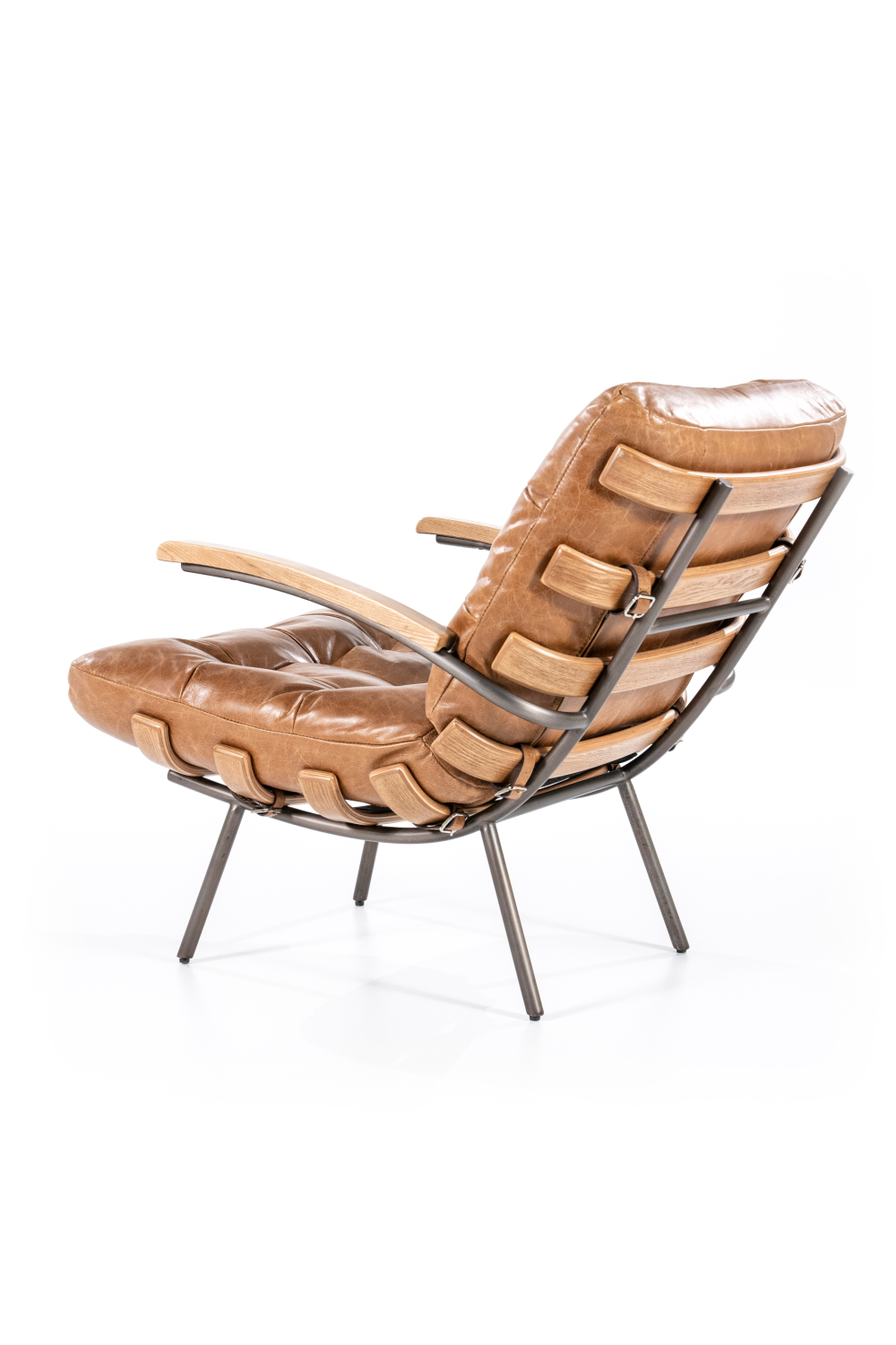 Cognac mid century chair hotsell