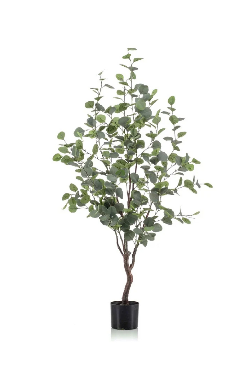 Potted Artificial Tree Set (4) S | Emerald Eucalyptus | Dutchfurniture.com